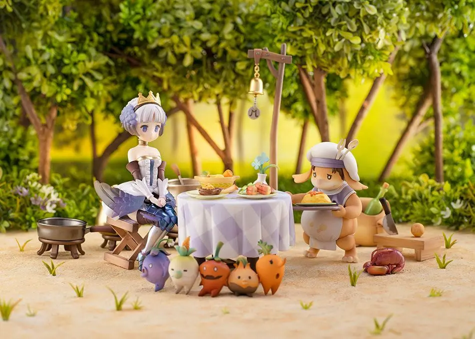 Odin Sphere Leifthrasir Statue Gwendolyn & Maury's Catering Service 12 cm Produktfoto