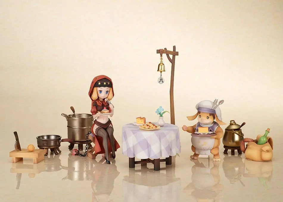 Odin Sphere Leifthrasir Statue Velvet & Maury's Catering Service 12 cm Produktfoto