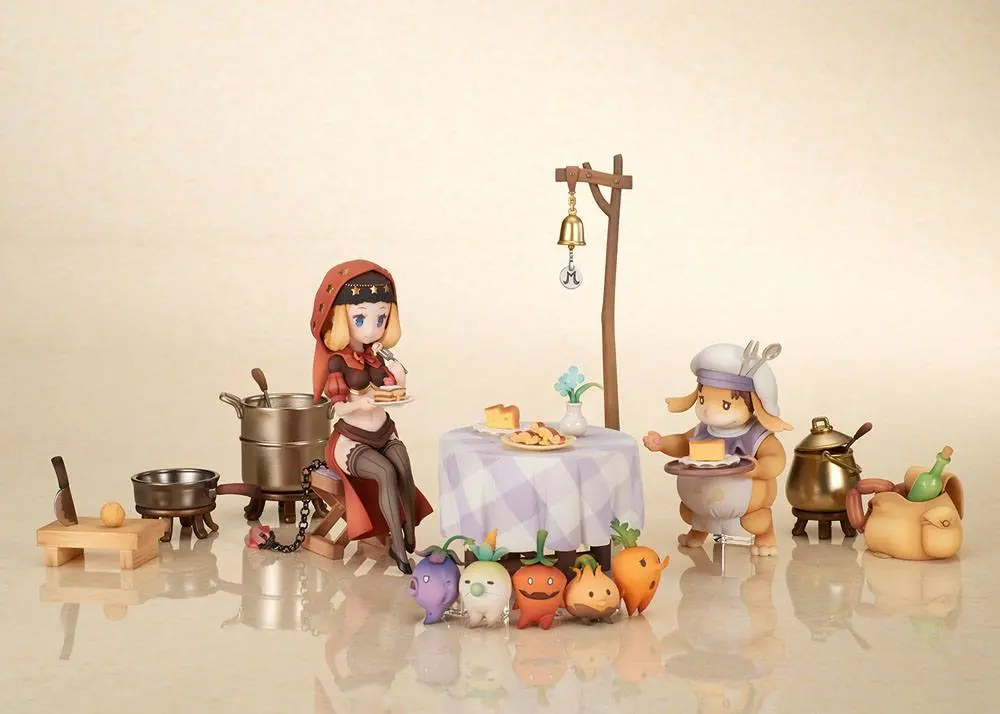 Odin Sphere Leifthrasir Statue Velvet & Maury's Catering Service 12 cm Produktfoto