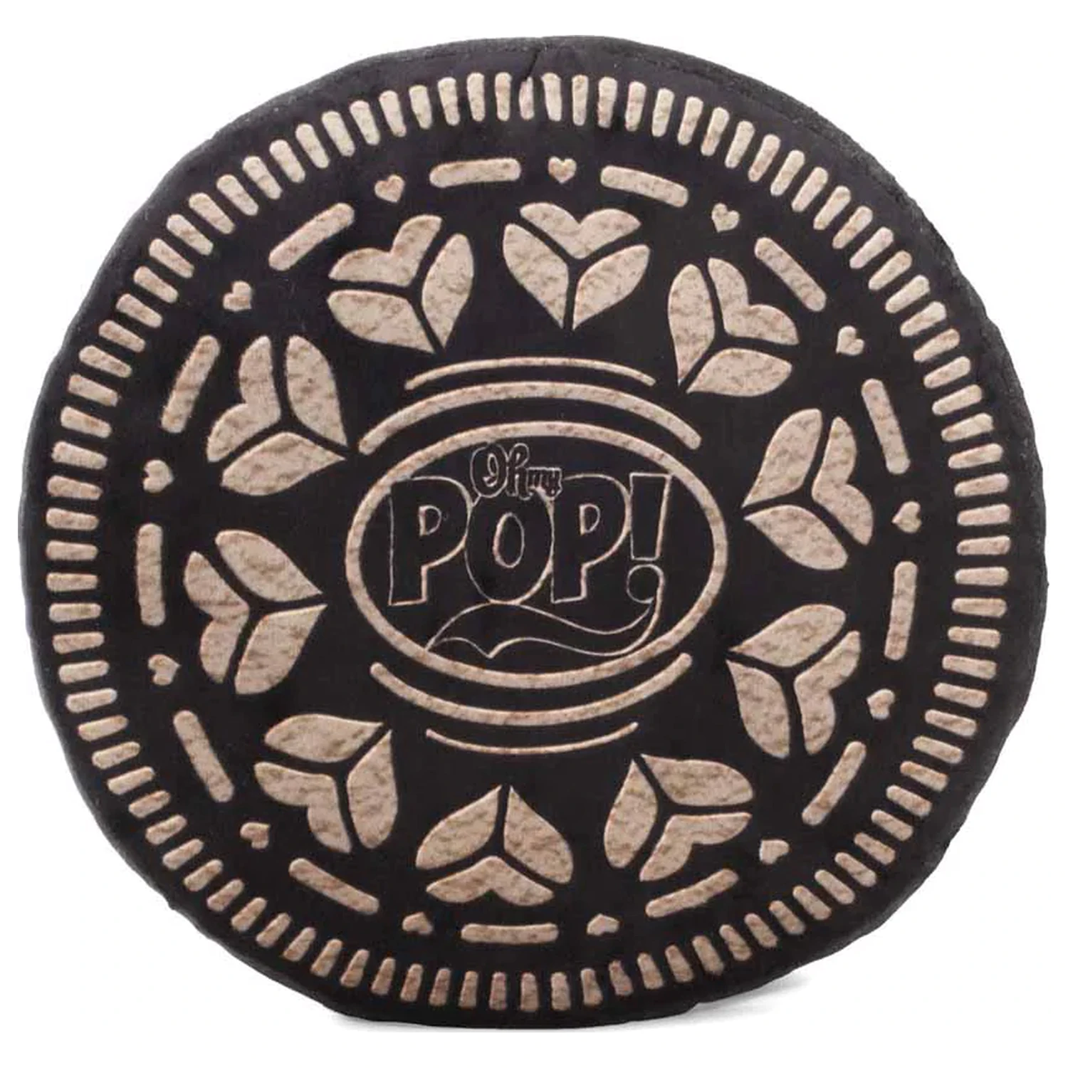 OH MY POP! Black Cookie Kissen Geformt Produktfoto