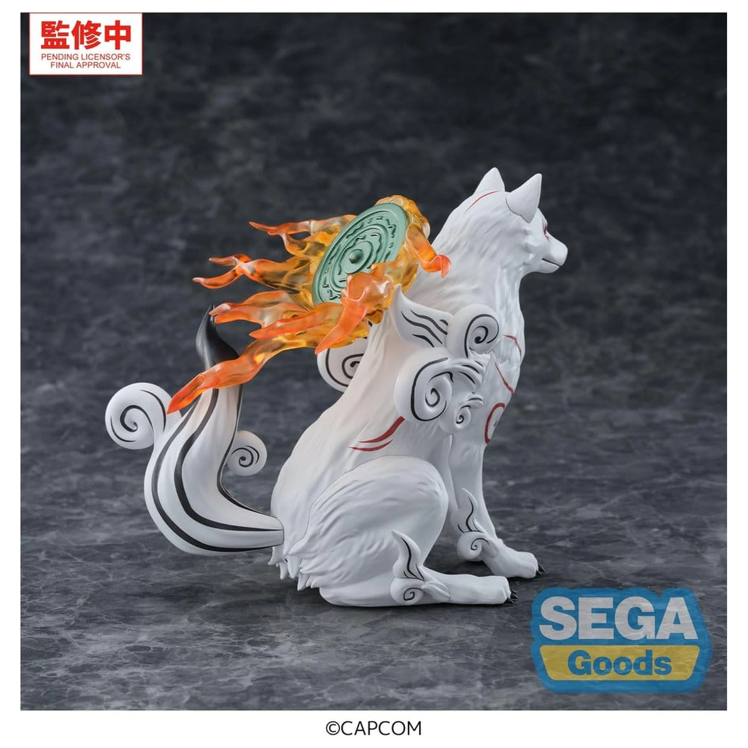 Okami High Premium Figur PVC Figur Amaterasu 14 cm Produktfoto