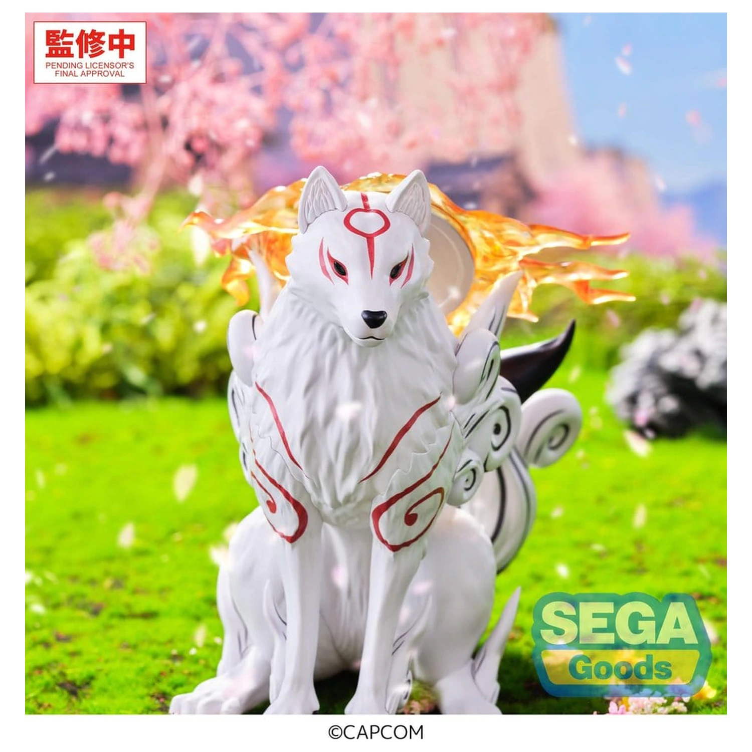 Okami High Premium Figur PVC Figur Amaterasu 14 cm Produktfoto