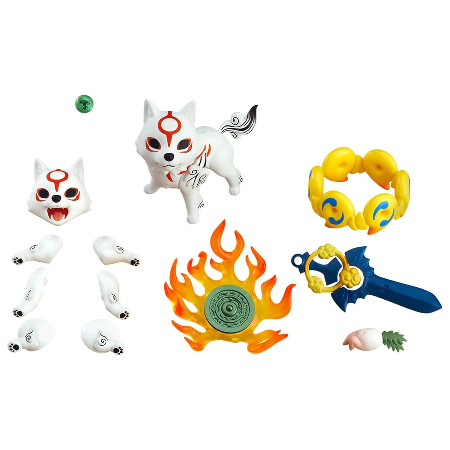Okami Nendoroid Actionfigur Amaterasu DX Ver. 10 cm Produktfoto