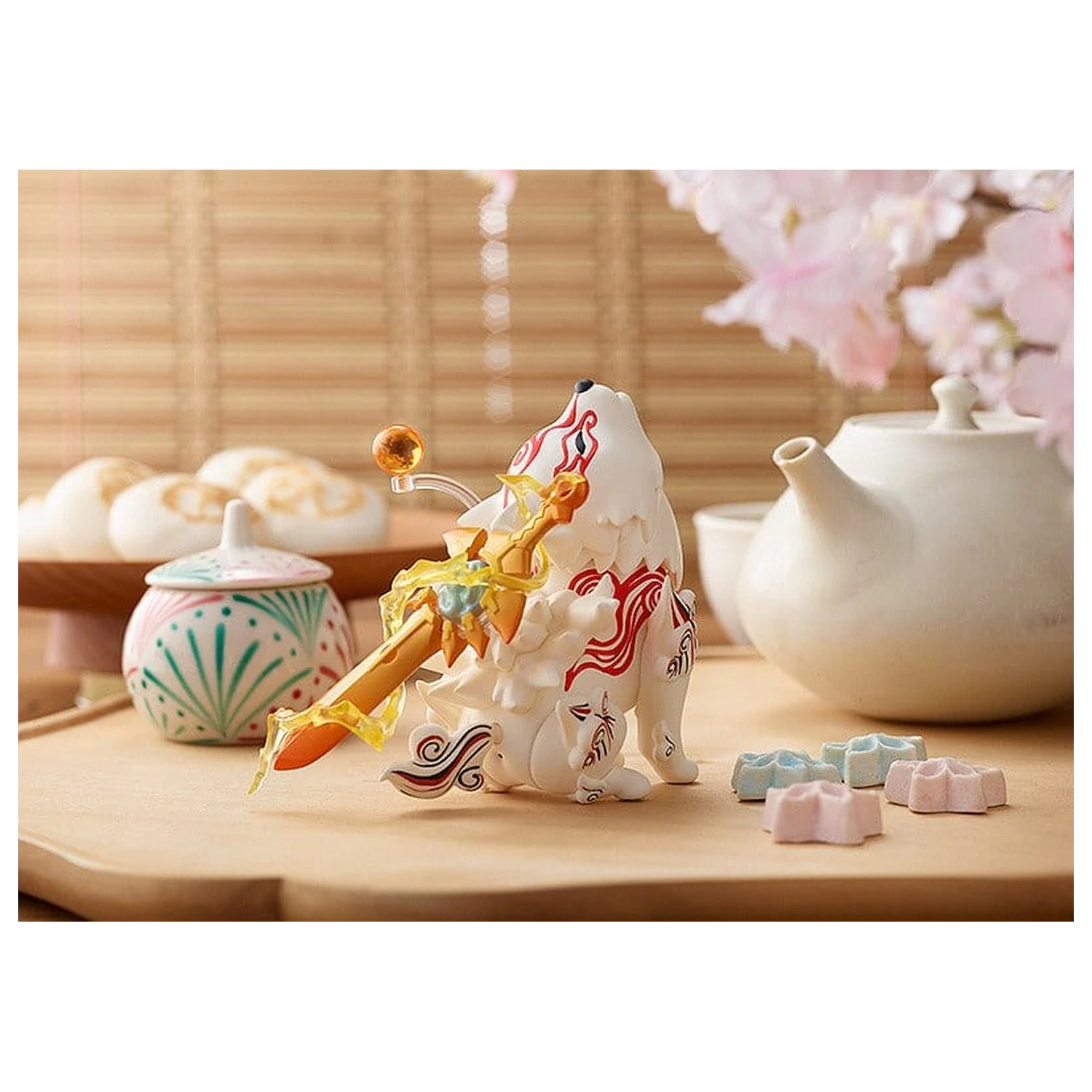 Okami Nendoroid Action Figur Shiranui DX Ver. 10 cm Produktfoto