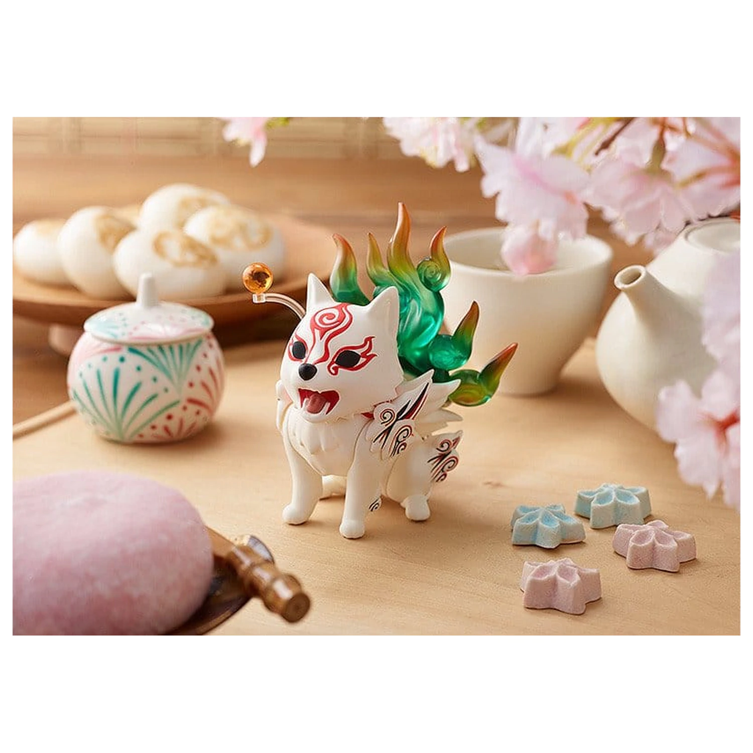 Okami Nendoroid Action Figur Shiranui DX Ver. 10 cm Produktfoto