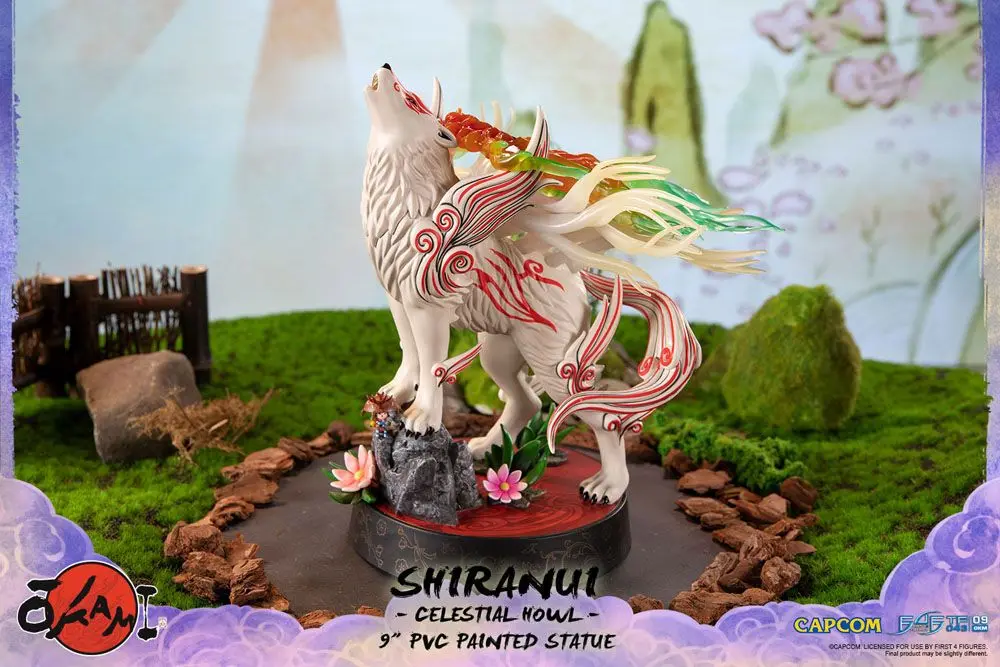 Okami PVC Statue Shiranui (Celestial Howl) 23 cm Produktfoto