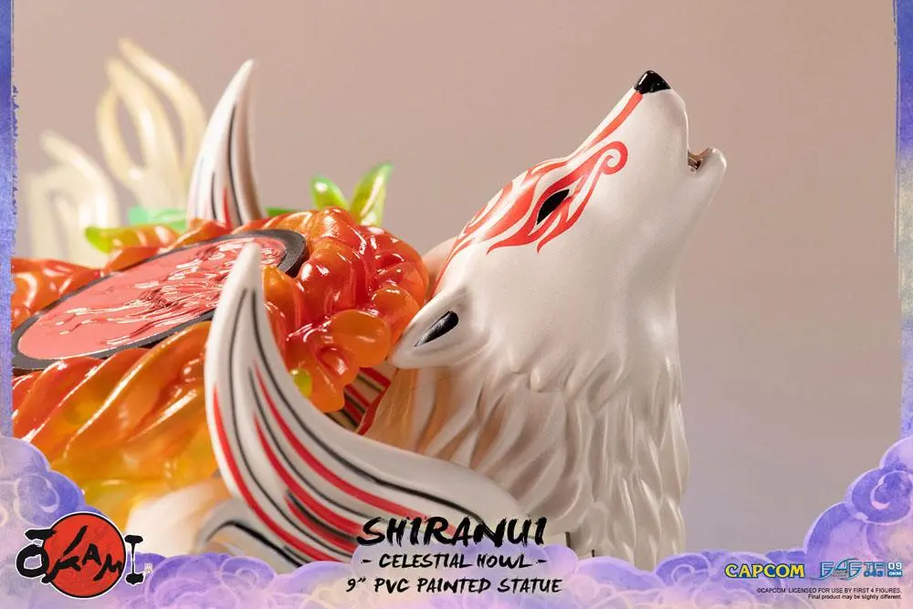Okami PVC Statue Shiranui (Celestial Howl) 23 cm Produktfoto