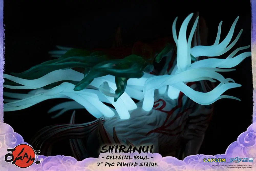 Okami PVC Statue Shiranui (Celestial Howl) 23 cm Produktfoto