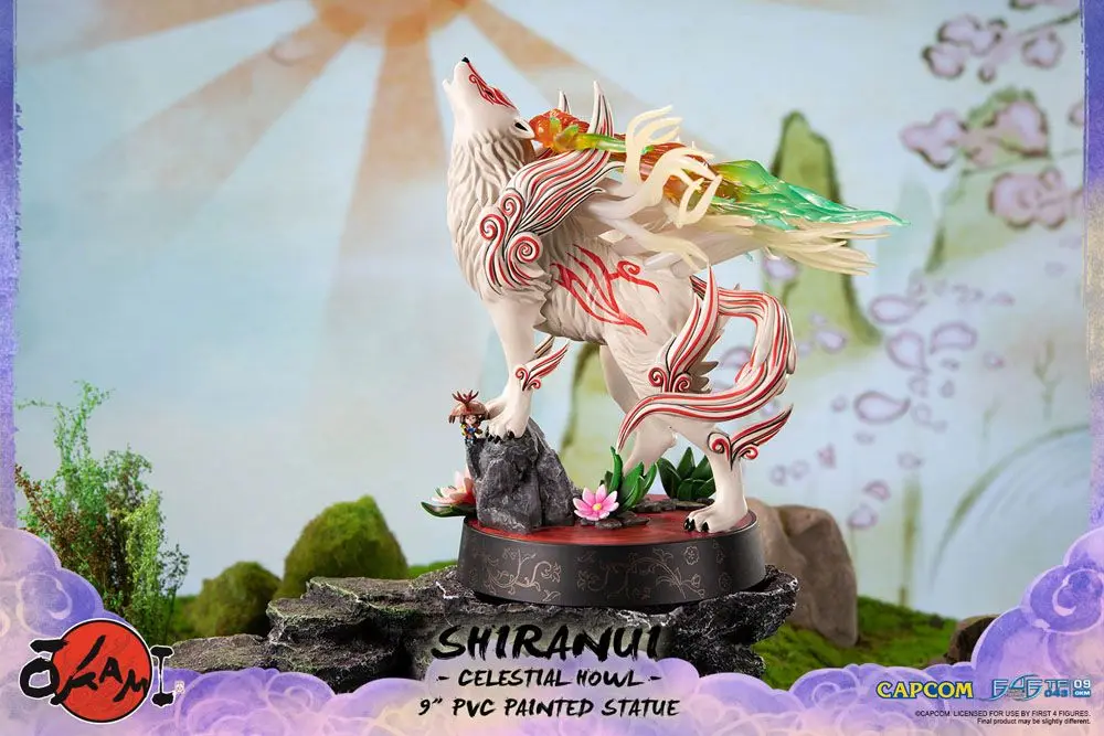 Okami PVC Statue Shiranui (Celestial Howl) 23 cm Produktfoto