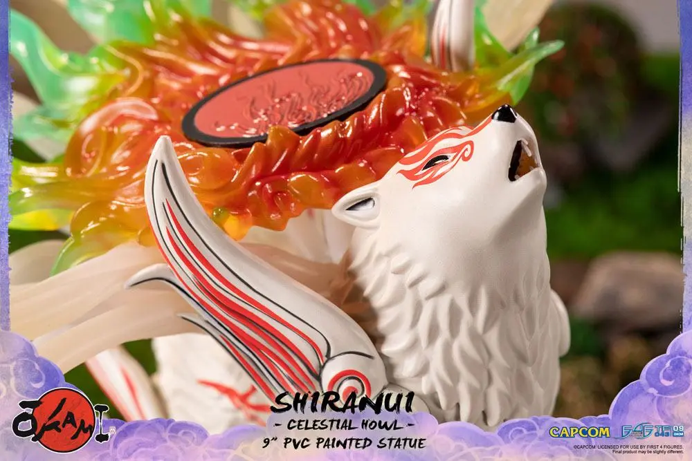 Okami PVC Statue Shiranui (Celestial Howl) 23 cm Produktfoto