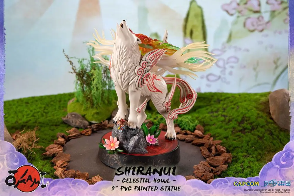 Okami PVC Statue Shiranui (Celestial Howl) 23 cm Produktfoto