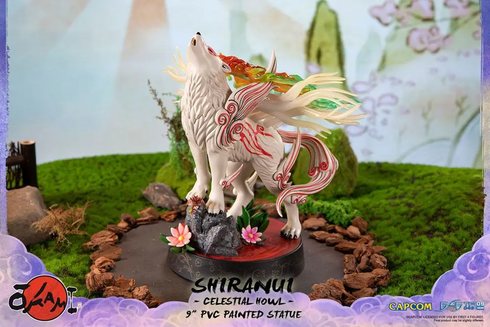 Okami PVC Statue Shiranui (Celestial Howl) 23 cm Produktfoto