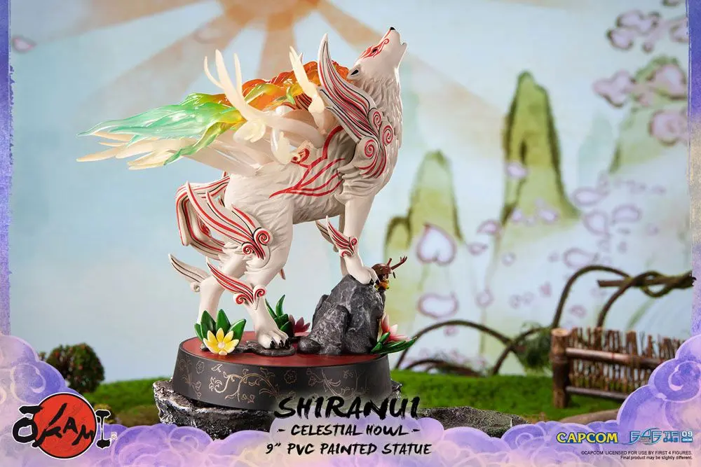 Okami PVC Statue Shiranui (Celestial Howl) 23 cm Produktfoto