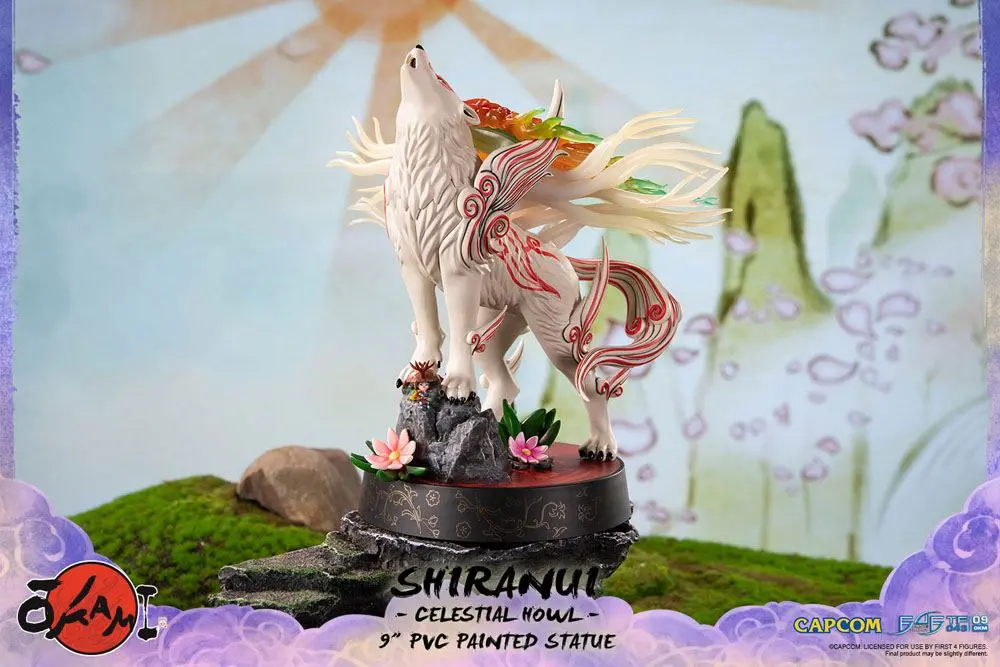 Okami PVC Statue Shiranui (Celestial Howl) 23 cm Produktfoto