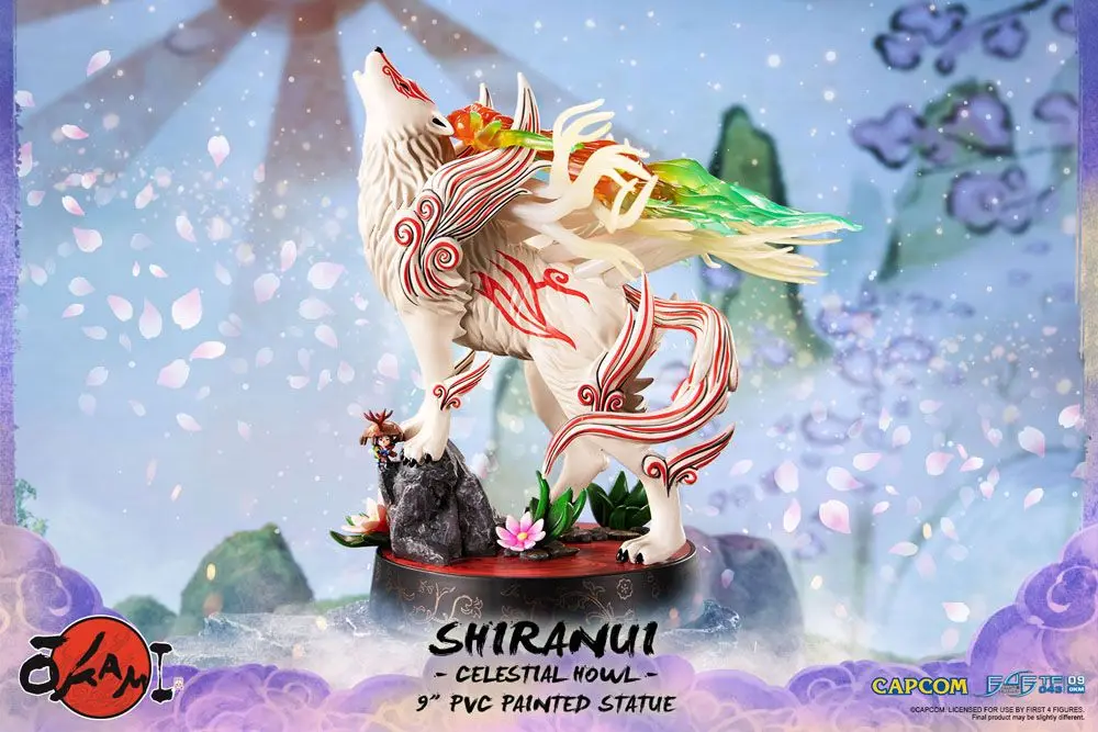 Okami PVC Statue Shiranui (Celestial Howl) 23 cm Produktfoto