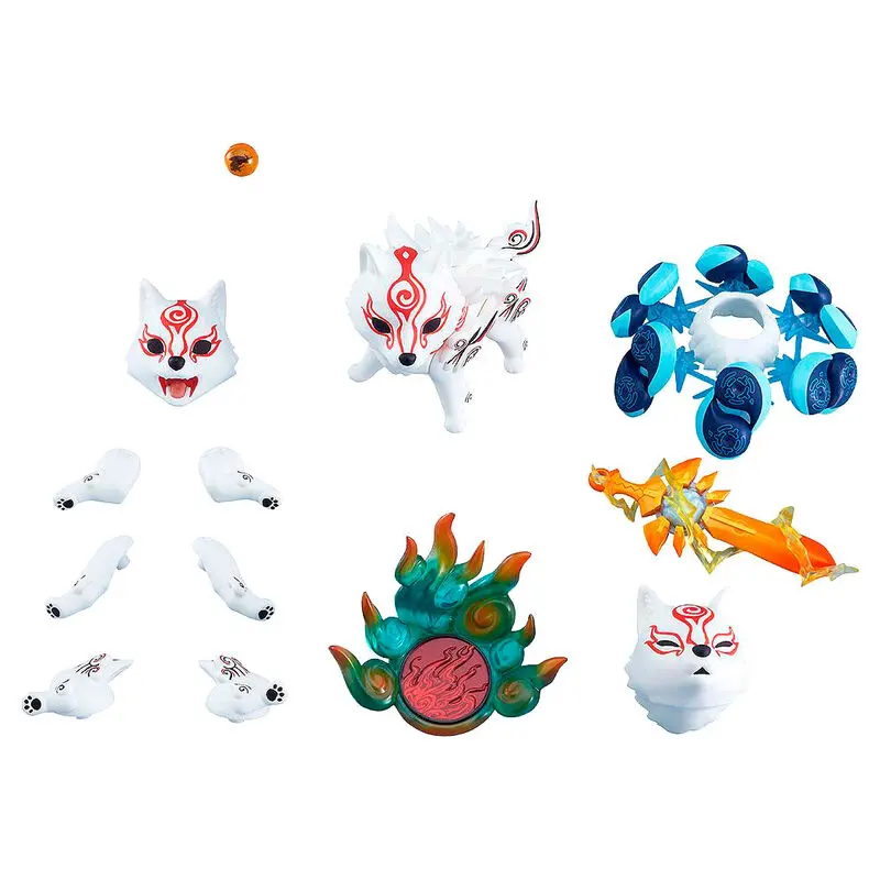 Okami Nendoroid Actionfigur Shiranui DX Version 10 cm Produktfoto