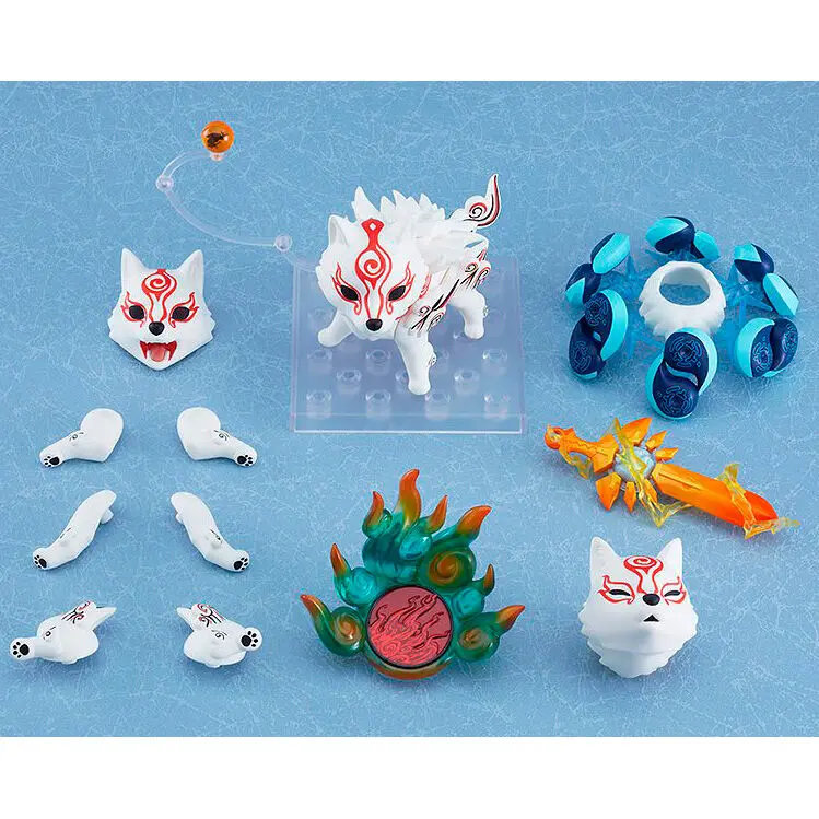 Okami Nendoroid Actionfigur Shiranui DX Version 10 cm Produktfoto