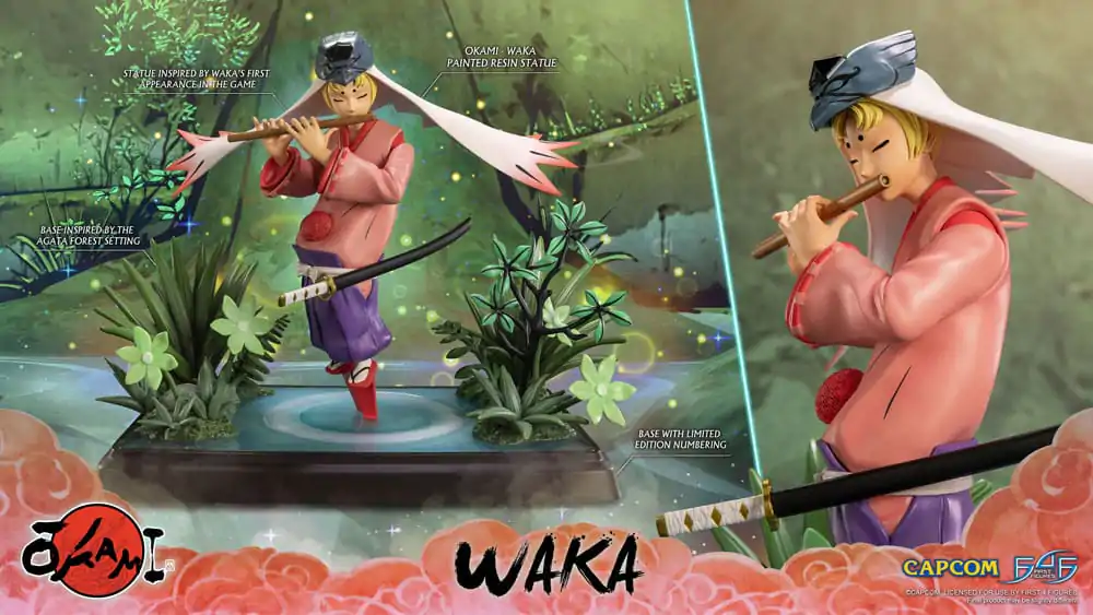 Okami Statue Waka 42 cm termékfotó