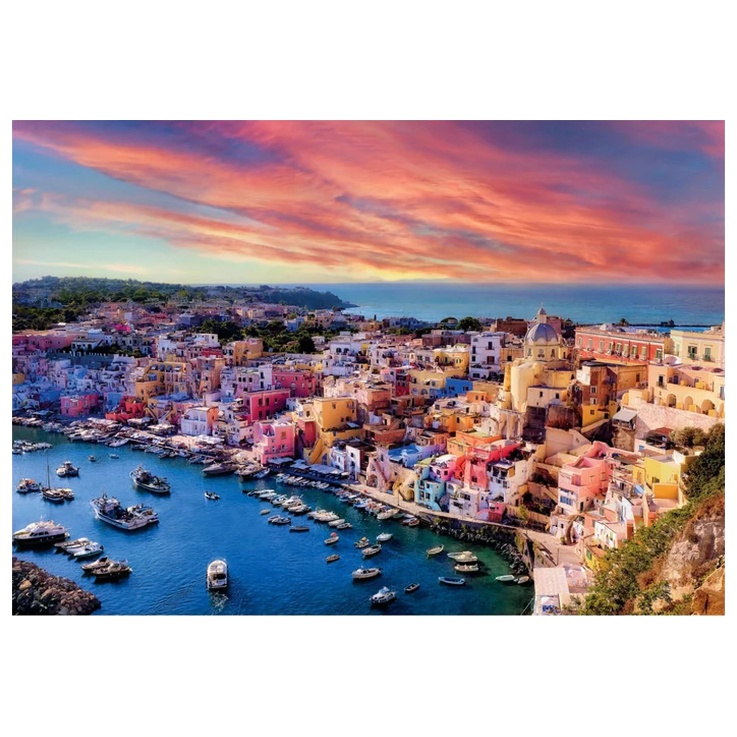 Italy Procida 1500 Teile Jigsaw Puzzle Produktfoto
