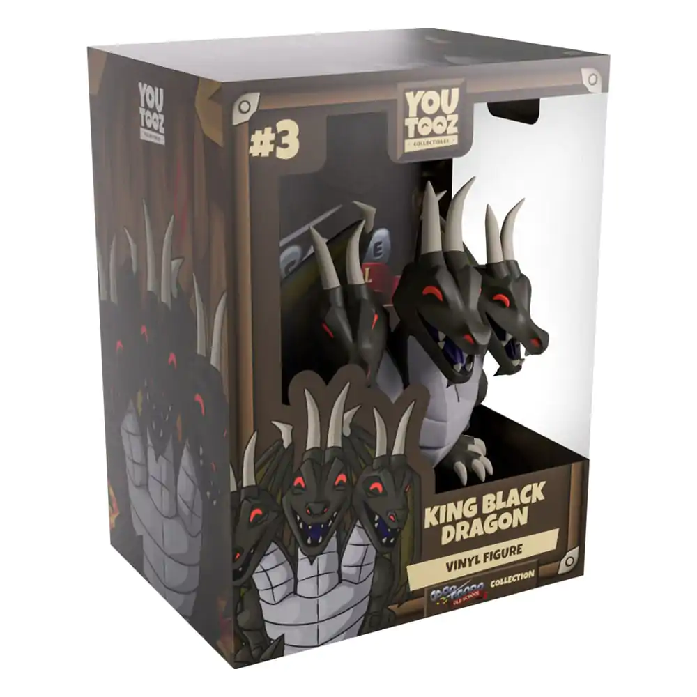 Old School RuneScape Vinyl Figur King Black Dragon 10 cm Produktfoto