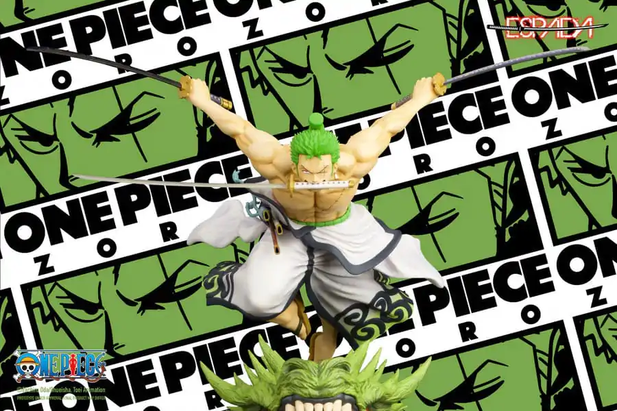 One Piece PVC Statue 1/8 Roronoa Zoro 36 cm Produktfoto