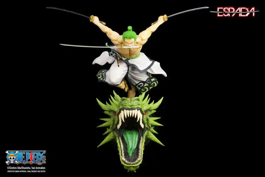 One Piece PVC Statue 1/8 Roronoa Zoro 36 cm Produktfoto