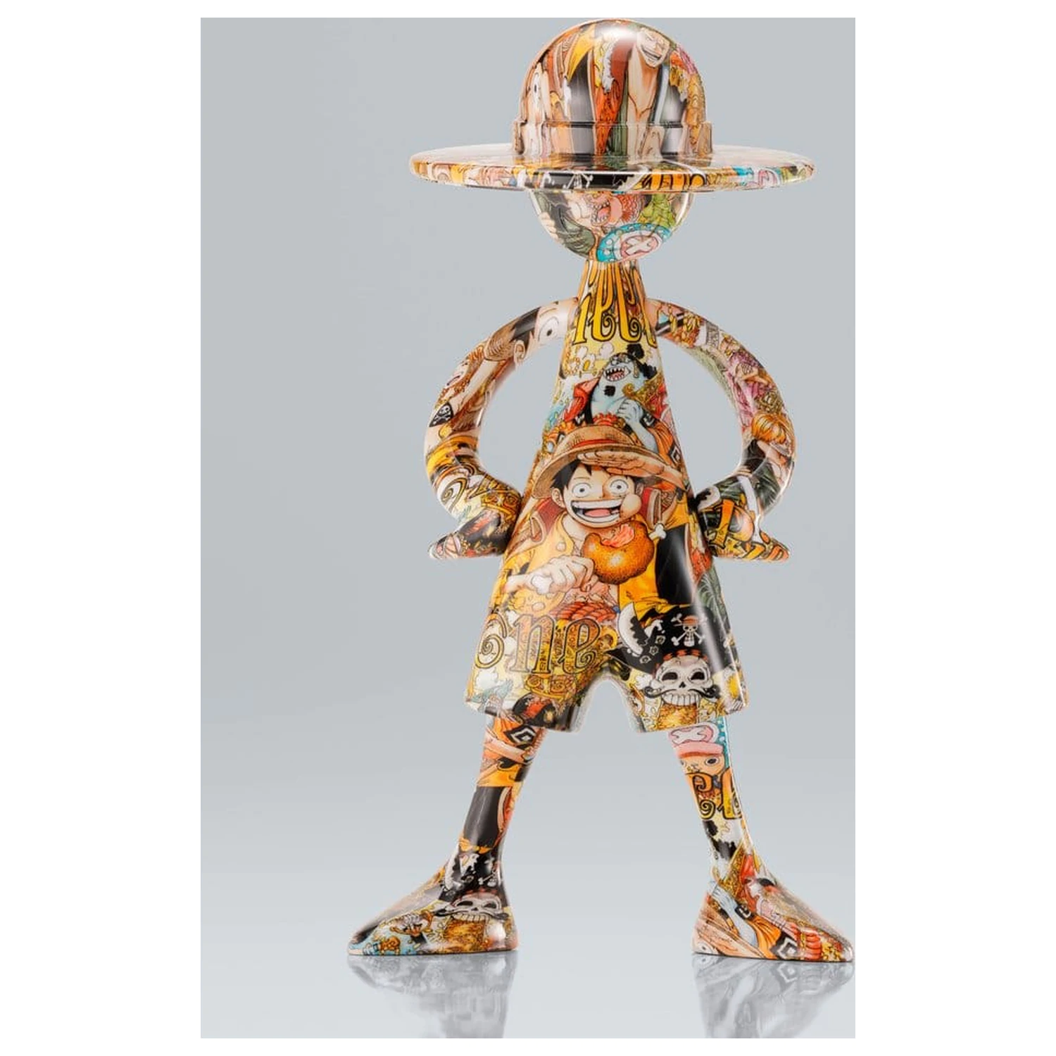 One Piece 1000 Logs Anniversary Luffy's ArtCanvas Figur 1/8 Luffy 22 cm Produktfoto