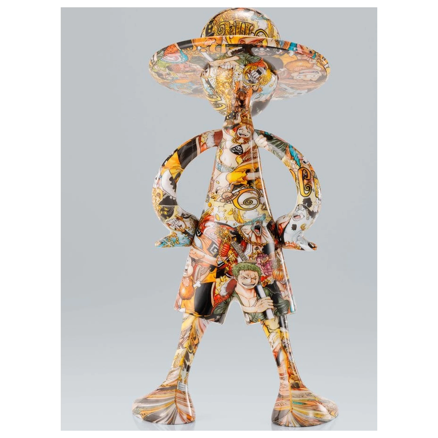 One Piece 1000 Logs Anniversary Luffy's ArtCanvas Figur 1/8 Luffy 22 cm Produktfoto