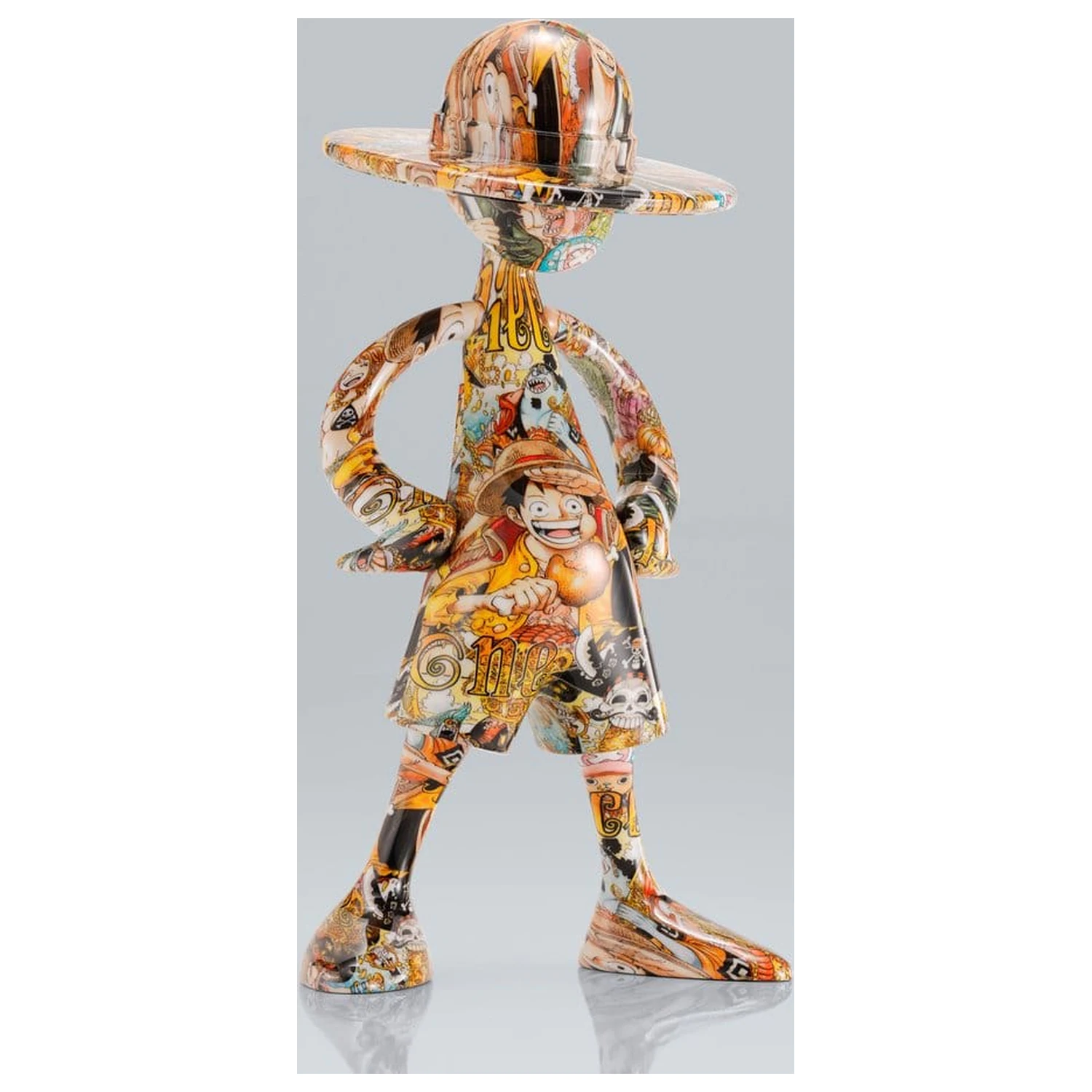 One Piece 1000 Logs Anniversary Luffy's ArtCanvas Figur 1/8 Luffy 22 cm Produktfoto