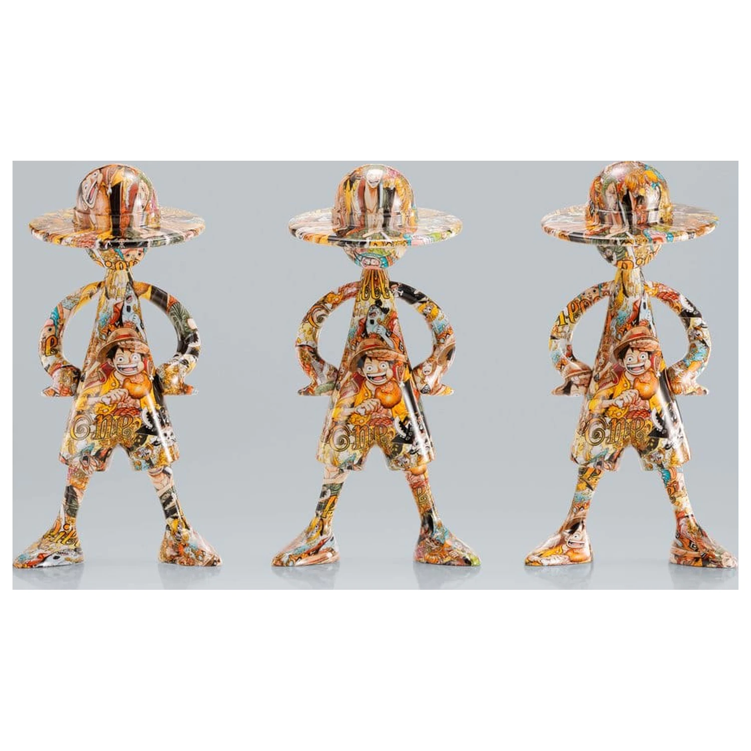 One Piece 1000 Logs Anniversary Luffy's ArtCanvas Figur 1/8 Luffy 22 cm Produktfoto