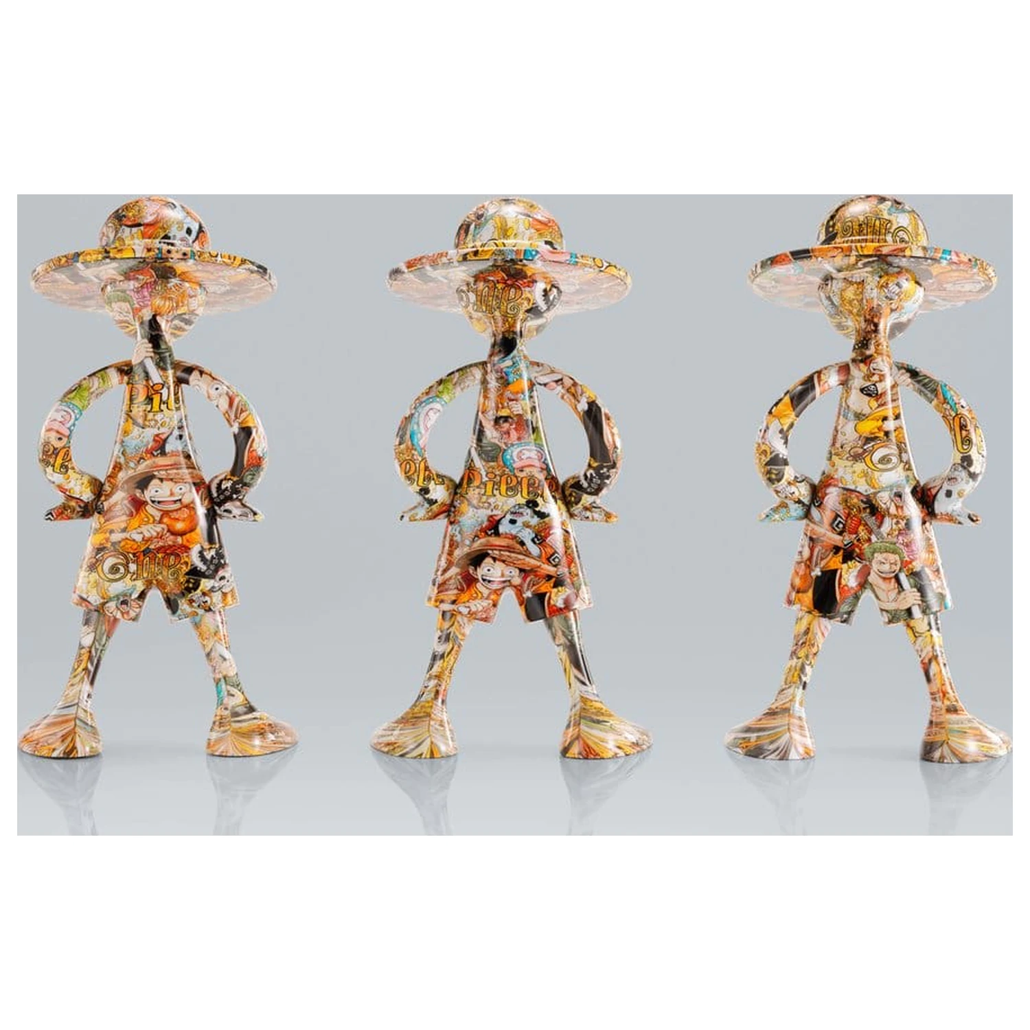 One Piece 1000 Logs Anniversary Luffy's ArtCanvas Figur 1/8 Luffy 22 cm Produktfoto