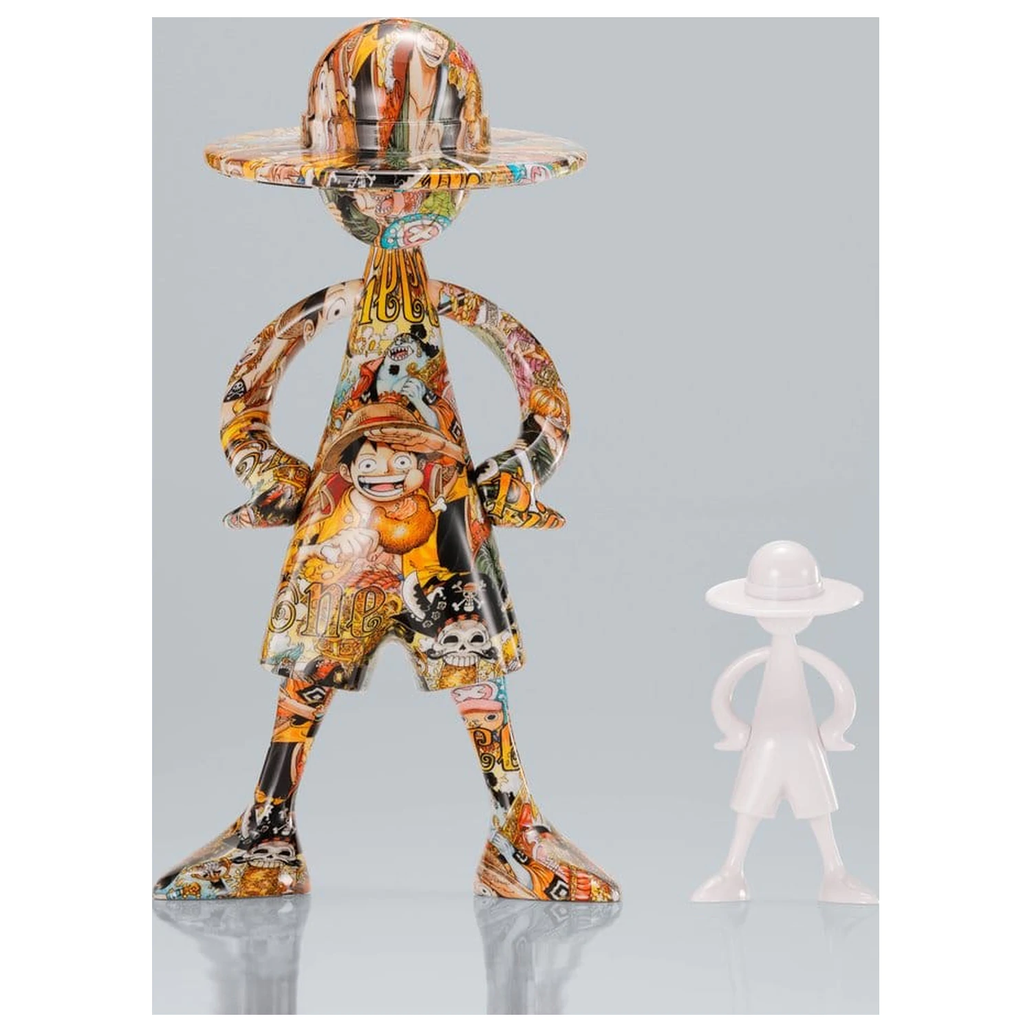 One Piece 1000 Logs Anniversary Luffy's ArtCanvas Figur 1/8 Luffy 22 cm Produktfoto