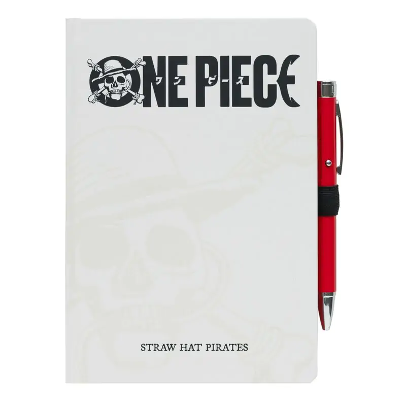 One Piece A5 Notizbuch und Projektorstift termékfotó