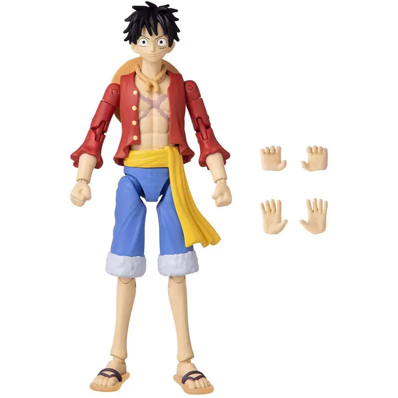 One Piece Anime Heroes Monkey D Luffy Figur 16cm Produktfoto