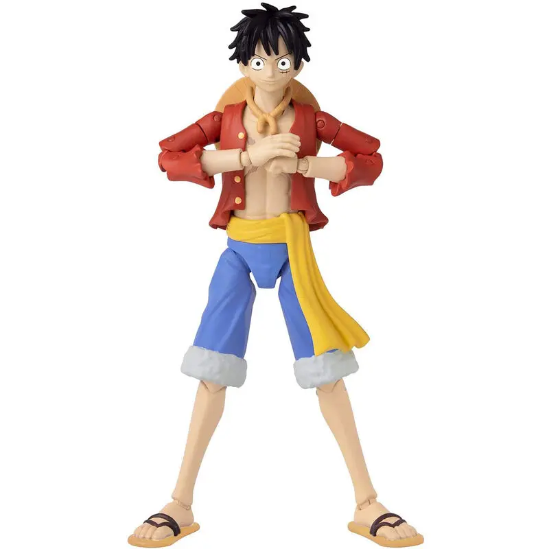 One Piece Anime Heroes Monkey D Luffy Figur 16cm Produktfoto