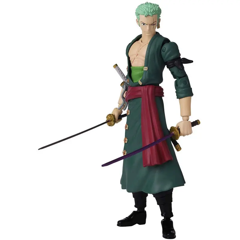 One Piece Anime Heroes Monkey Roronoa Zoro Figur 17cm Produktfoto