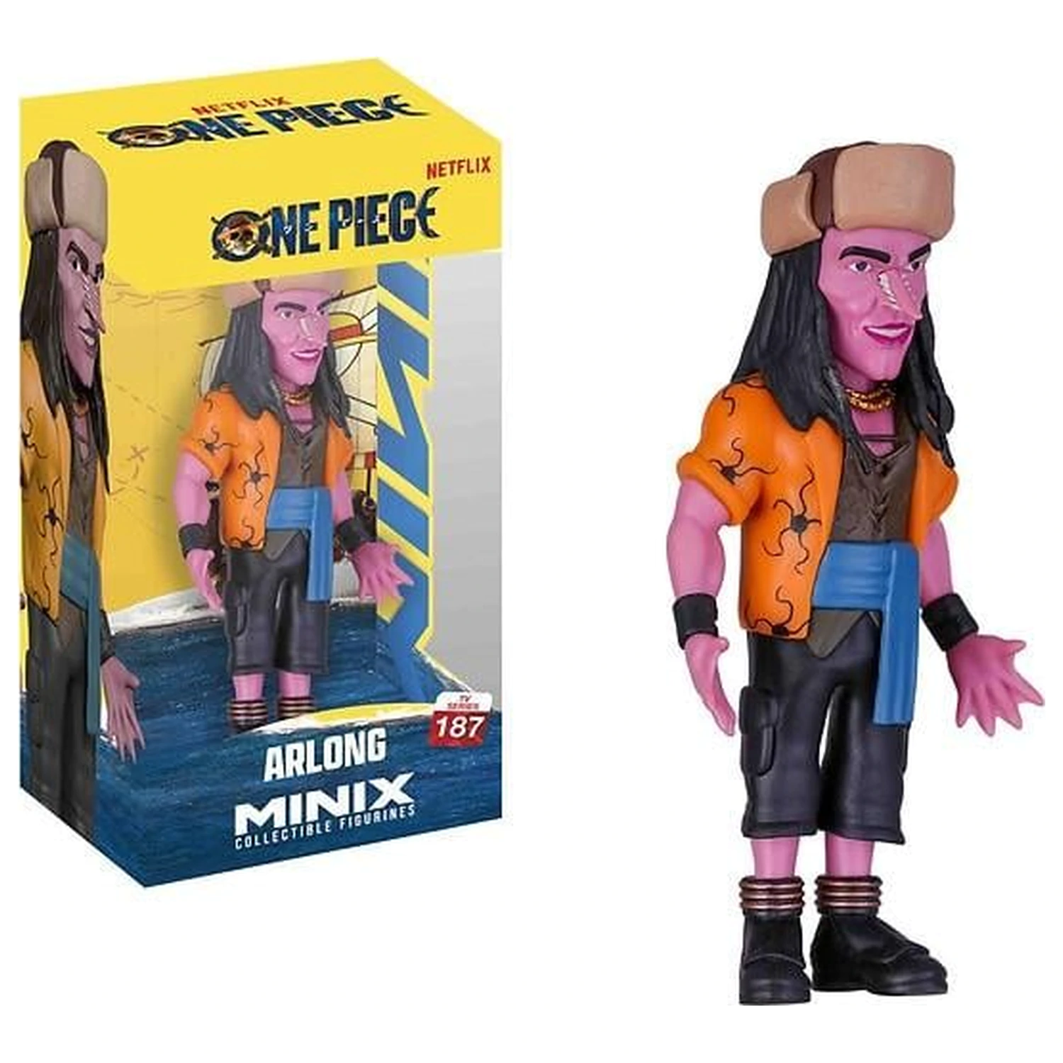 ONE PIECE Arlong Figur Minix 12cm Produktfoto