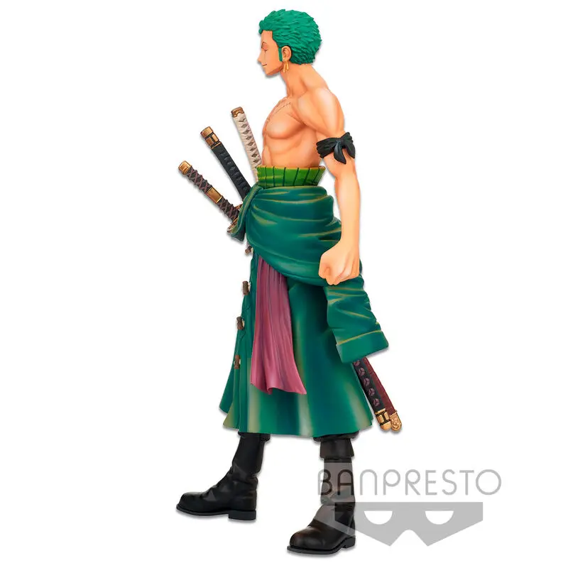 One Piece Banpresto Chronicle Master Stars Piece PVC Statue The Roronoa Zoro 26 cm Produktfoto