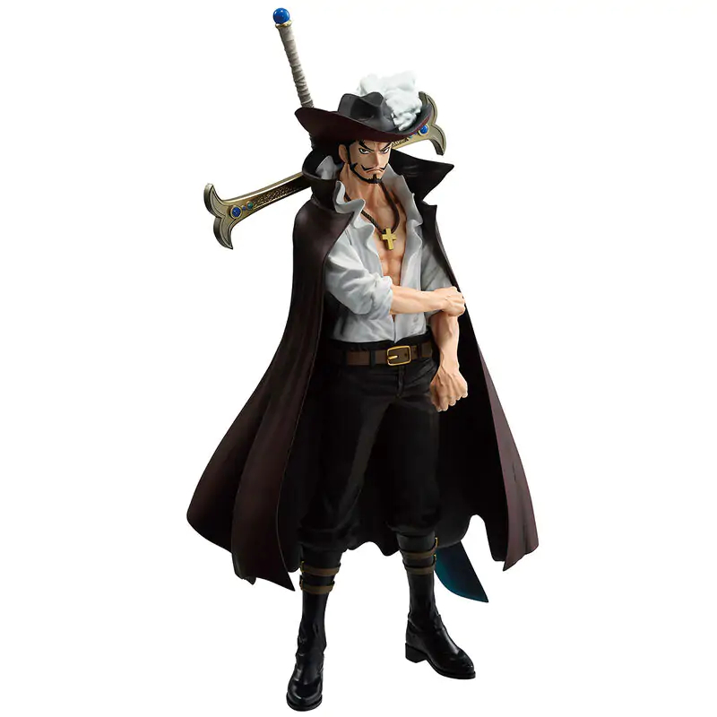 One Piece Beyond The Trials Dracule Mihawk Ichibansho Figur 25cm Produktfoto