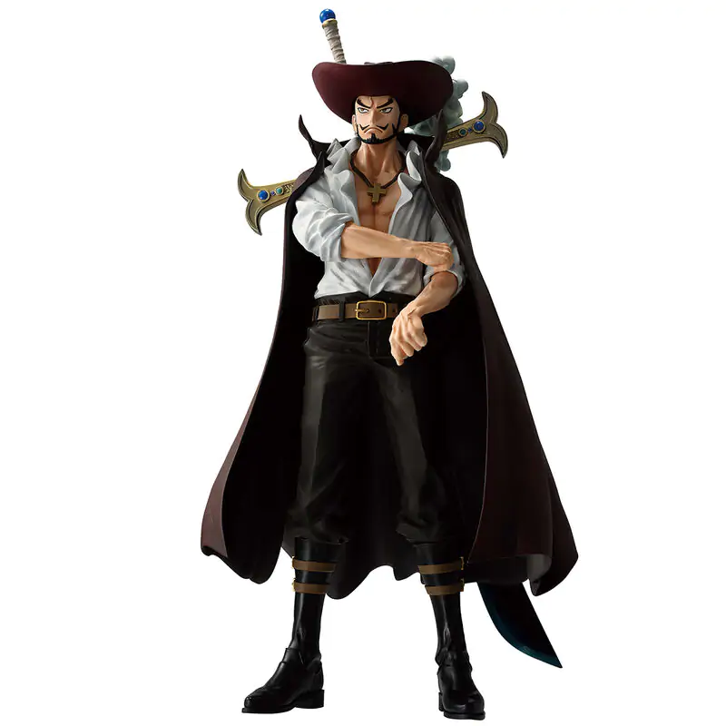 One Piece Beyond The Trials Dracule Mihawk Ichibansho Figur 25cm Produktfoto