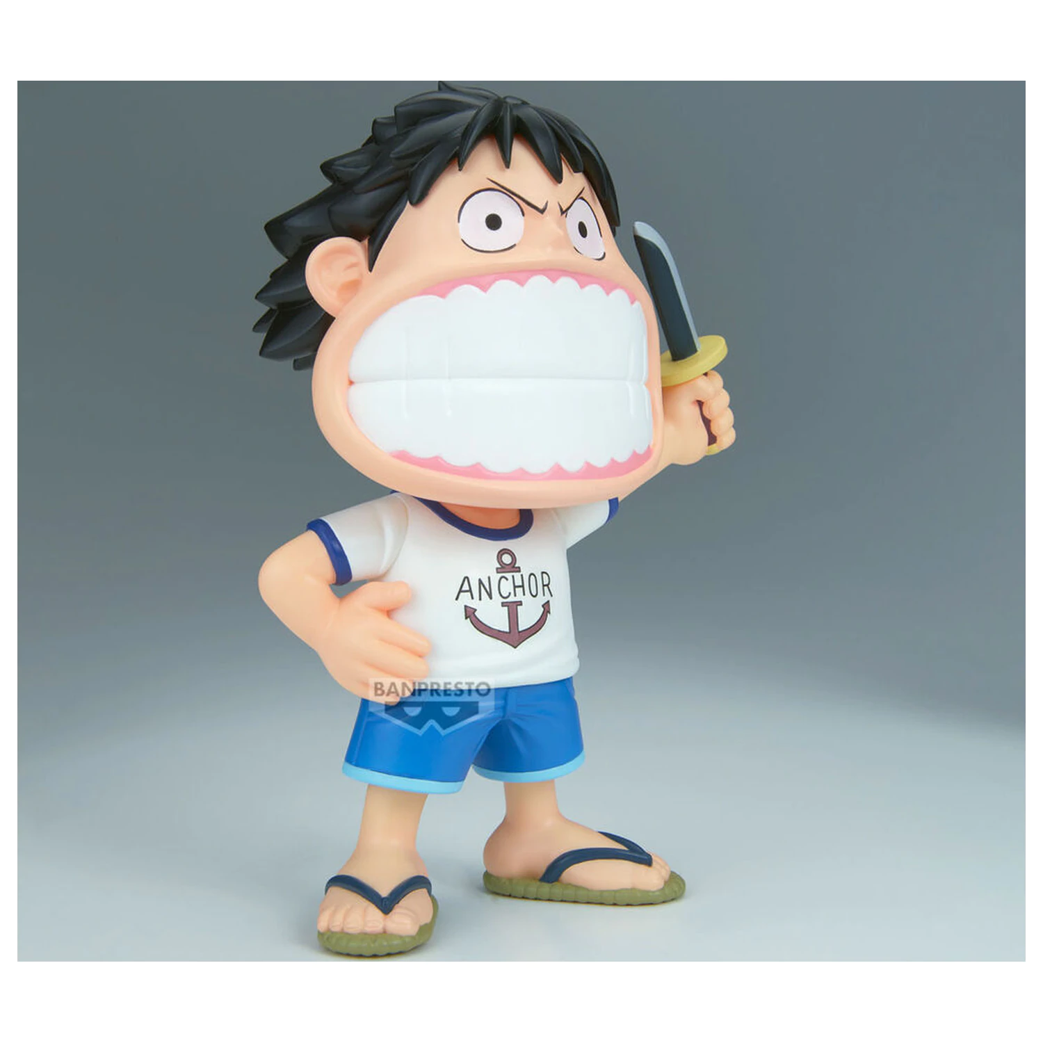 One Piece Big Sofvimates Monkey D Luffy Figur 15cm Produktfoto