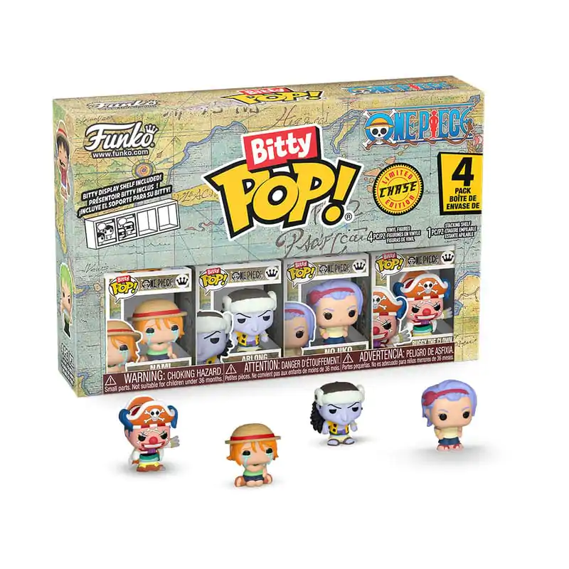One Piece Bitty Funko POP! Vinyl Figur 4er-Pack Nami Produktfoto