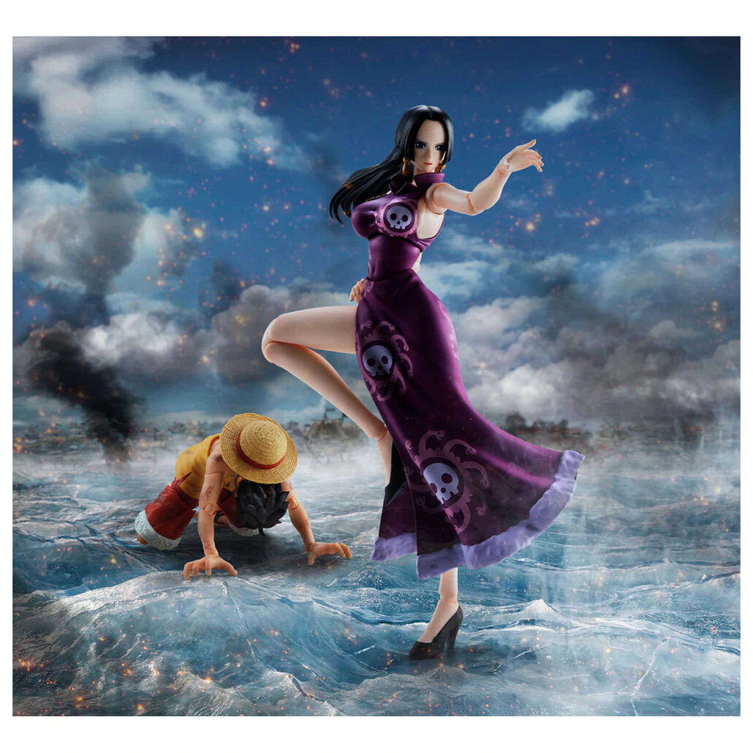 One Piece Boa Hancock Marineford S.H. Figuarts Figur 16cm Produktfoto