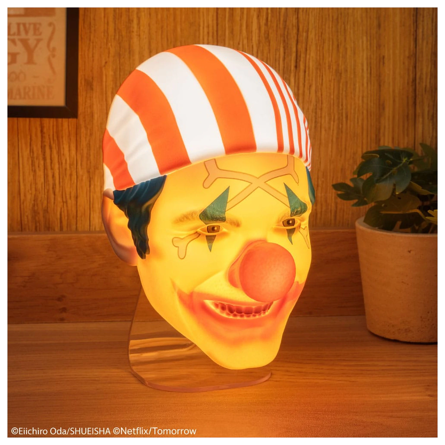 One Piece 3D LED Licht Buggy Maske Produktfoto