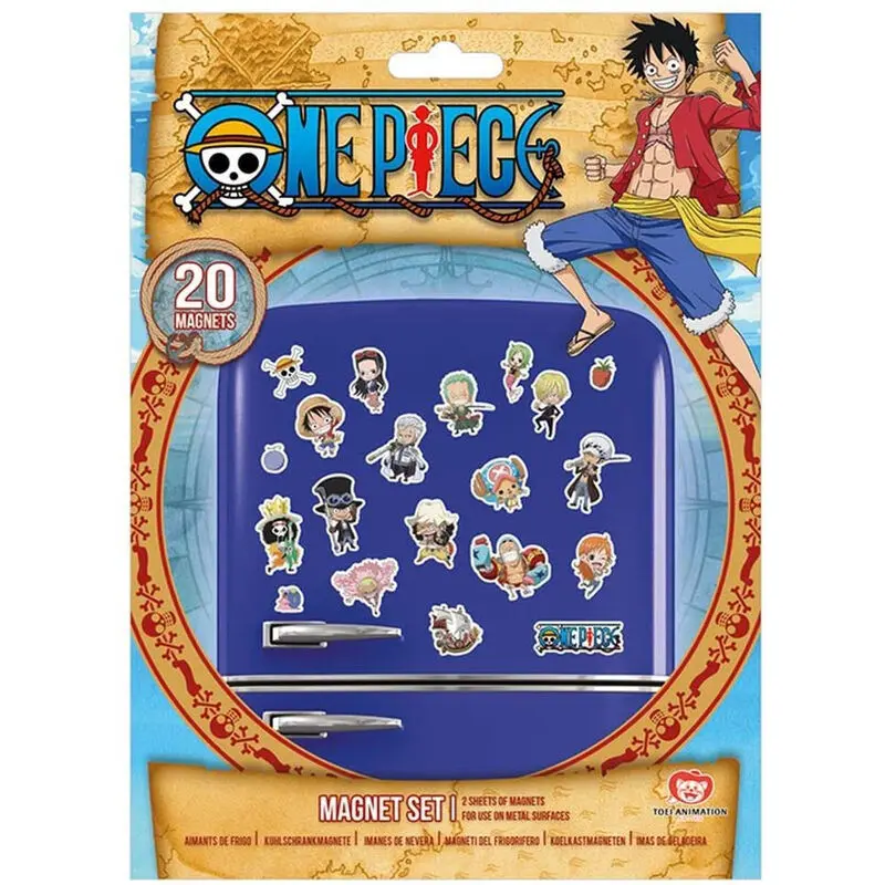 One Piece Magnete Set Chibi termékfotó