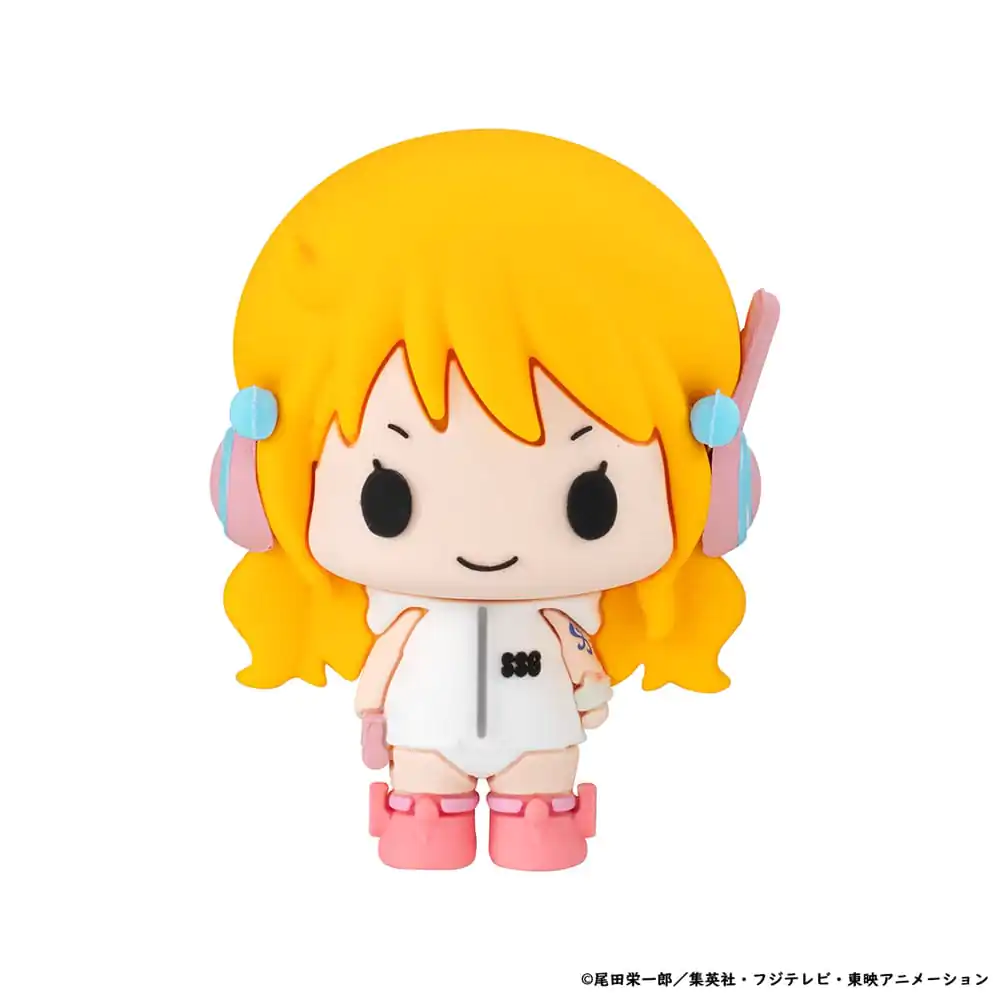 One Piece Chokorin Mascot Series Trading Figur 6er-Pack Egghead Ver. 5 cm Produktfoto