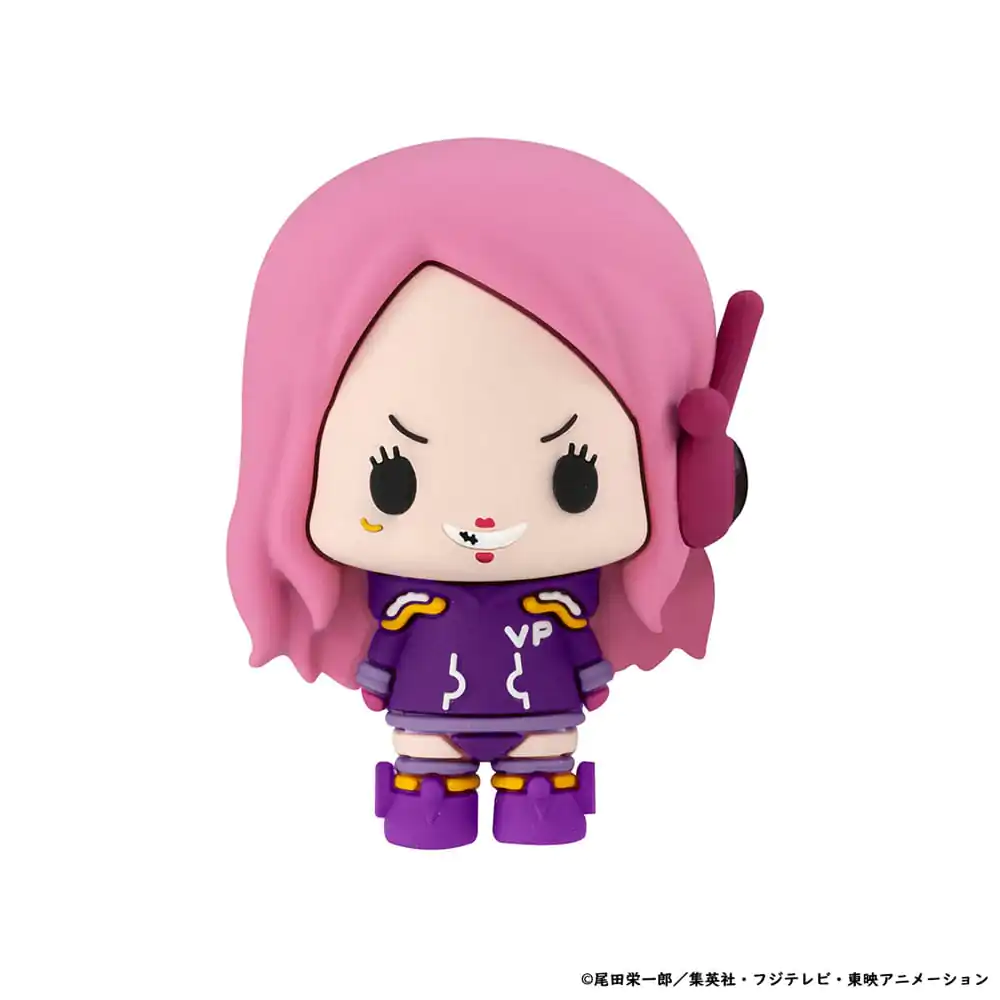 One Piece Chokorin Mascot Series Trading Figur 6er-Pack Egghead Ver. 5 cm Produktfoto