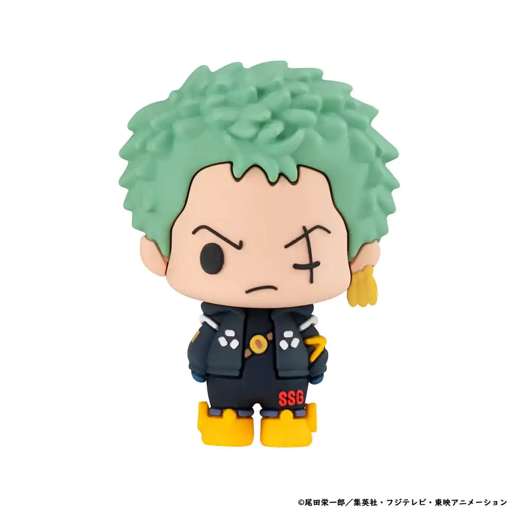 One Piece Chokorin Mascot Series Trading Figur 6er-Pack Egghead Ver. 5 cm Produktfoto