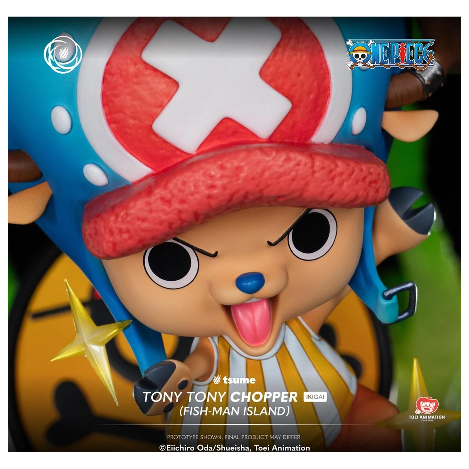 One Piece Chopper "Fish-Man Island" Statue Ikigai 1/6 Von Tsume 34 Zentimeter Produktfoto