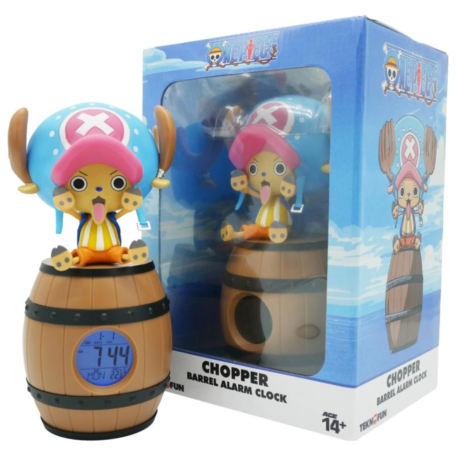 ONE PIECE Chopper LED beleuchteter Wecker 18cm Produktfoto